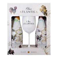 Geschenk-Set Alma Atlantica Bubbles mit 2 Flaschen + 1...