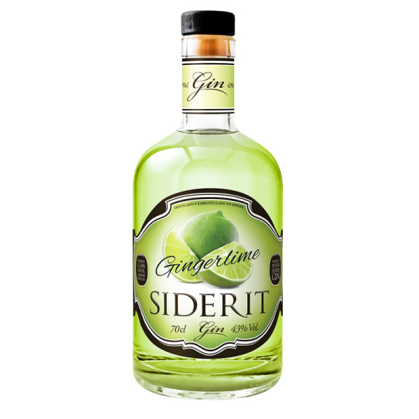 Gin Siderit Gingerlime 43% Vol., 70cl