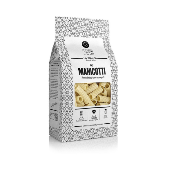 Pasta Manicotti No. 3 Sandro Desii, 500g