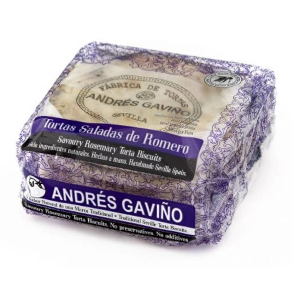 Tortas de Aceite mit Rosmarin Andres Gavino, 180g