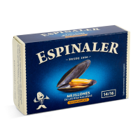 Miesmuscheln in Sauce Mejillones en salsa Espinaler, 110g