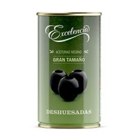 Schwarze Oliven entsteint Excelencia, 150g