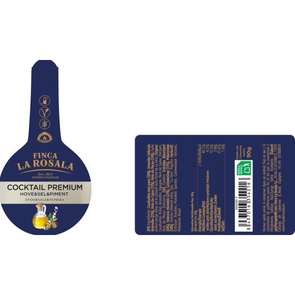 Nussmischung Cocktail Premium Chef La Rosala, 90g