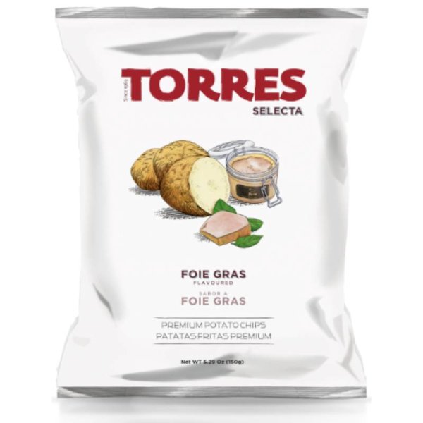 Kartoffelchips Foie GrasTorres, 150g