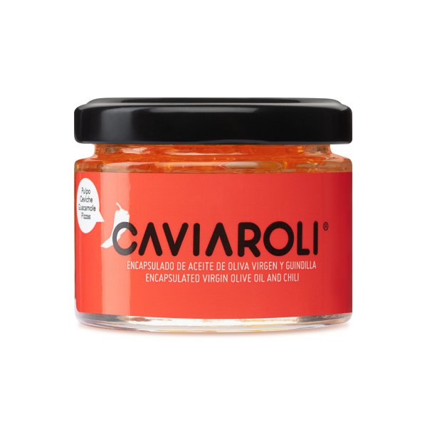 Caviaroli Olivenöl mit Chili, 50g