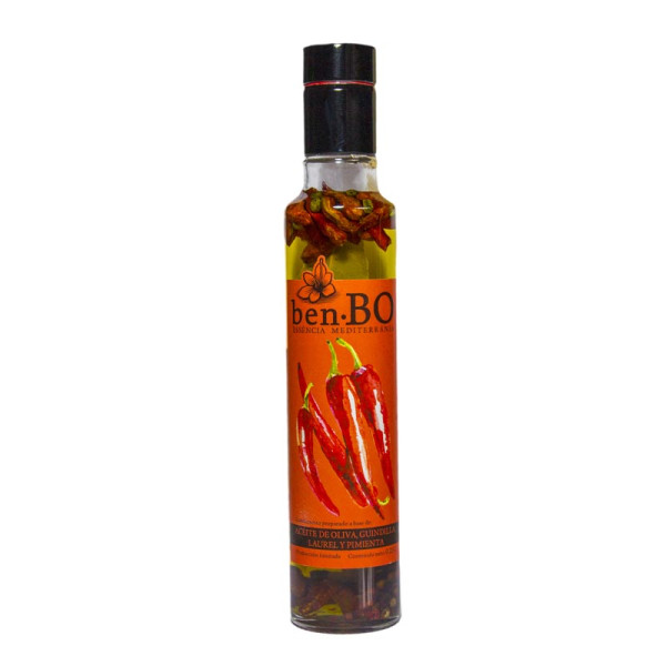 Olivenöl mit Chili Extra Virgen benBO , 250ml