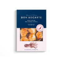 Pulpo gekocht und geschnitten mit Pimenton de la Vera Don...
