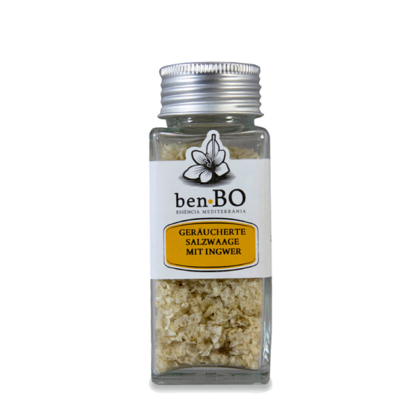 Salzflocken geräuchert mit Ingwer benBO, 50g
