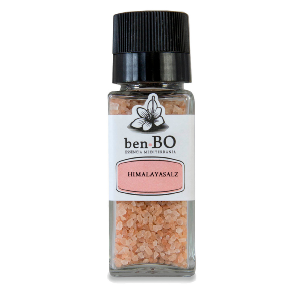 Rosa Himalaya-Salz benBO mit Mühle, 110g
