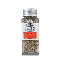 Grobes Salz mit Tomaten und Basilikum benBO, 60g