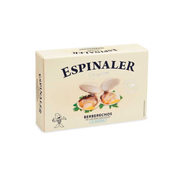 Herzmuscheln Berberechos natural Premium Espinaler, 111g