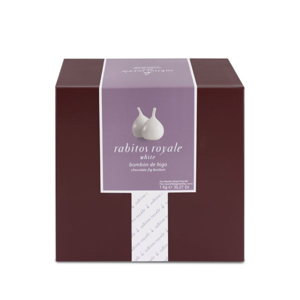 Bombones de Higo Rabitos Royal White La Higuera, 1000g