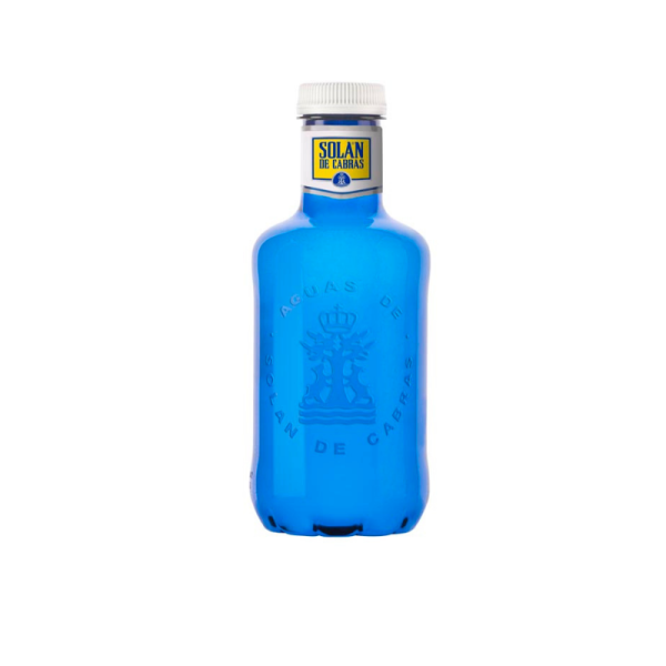 Natürliches Mineralwasser Solan de Cabras in PET-Flasche, 33cl