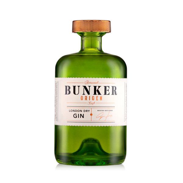 Bunker London Dry Gin Origen 40% Vol., 70cl