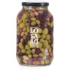 Oliven Carmona Mix aus gr&uuml;nen und schwarzen Oliven o/s Losada, 2,35kg