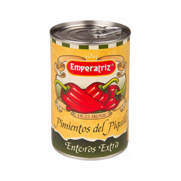 Geröstete Paprika Pimientos del Piquillo18/22 Stk. in Dose, 300g