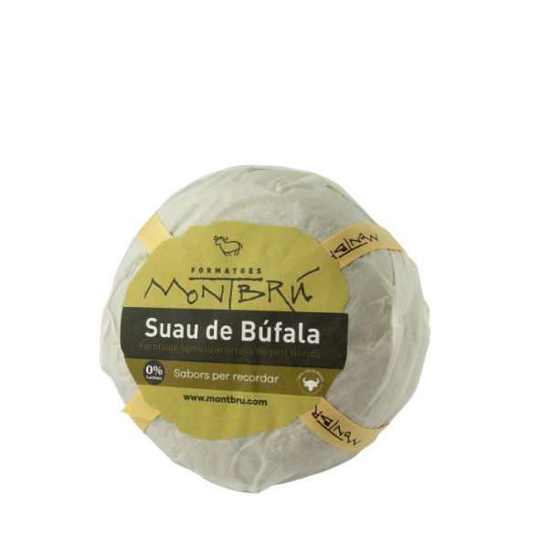 Bufalet Büffelmilchkäse Suau de Bufala natur Montbrú, circa 1kg