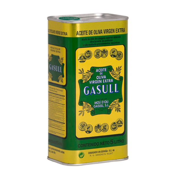 Olivenöl Oli dOliva Extra Virgen Gasull Kanister BIO, 5 Liter
