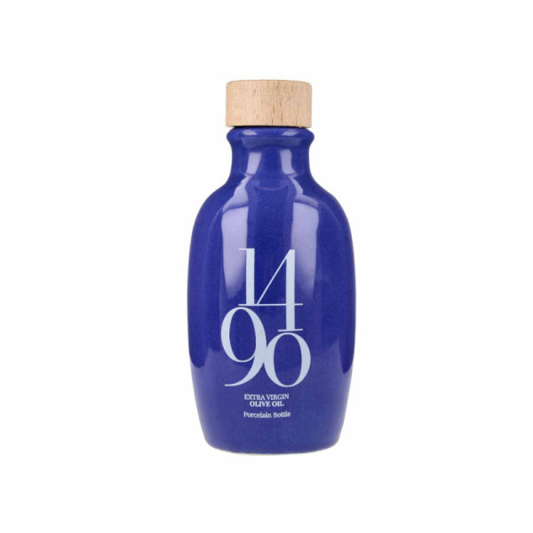 Olivenöl Bluu Hojiblanca in blauer Porzellanflasche 1490, 100ml