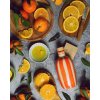 Olivenöl Naranja in oranger Porzellanflasche 1490, 100ml