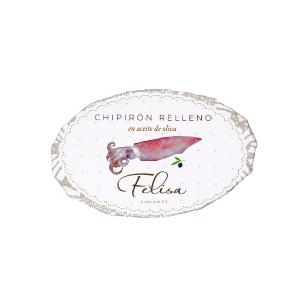 Chipiron relleno (Kalamar) gefüllter Tintenfisch Felisa Gourmet, 111g
