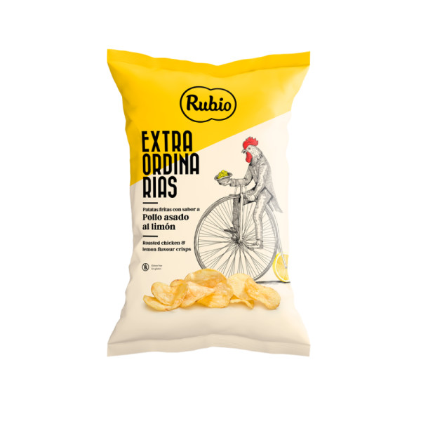 Kartoffelchips Roasted Chicken & Lemon Pimenton Rubio, 115g