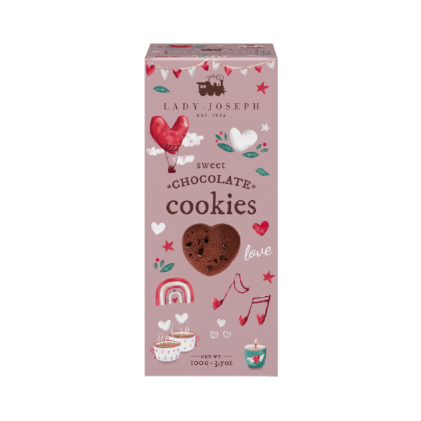 Sweet Chocolate Cookies Love Lady Joseph, 100g