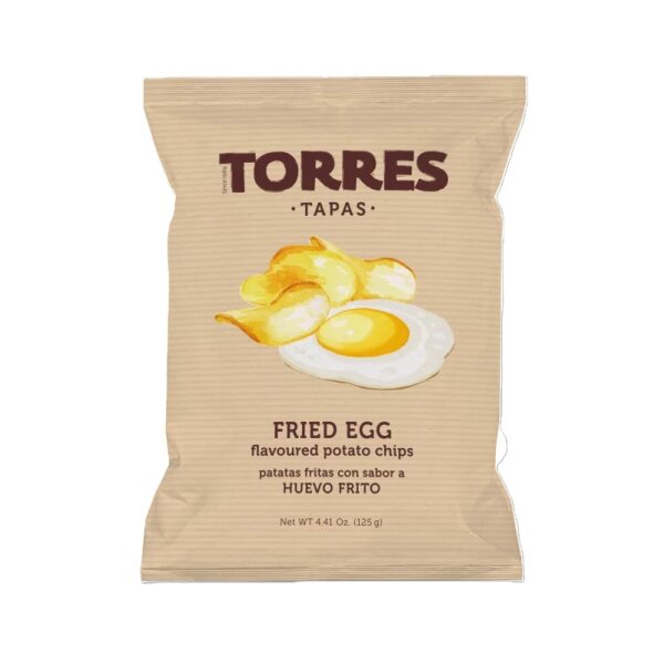 Chips Huevo Frito Torres, 125g
