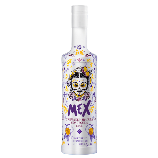 MEX Maracuja-Cremelikör mit Tequila 15% Vol., 70cl