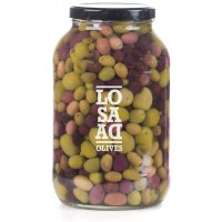 Oliven Carmona Mix mit Stein Losada, 3.85Kg/2.35Kg