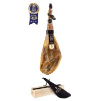 Schinken Jamon 100% Iberico Bellota mit Knochen FISAN
