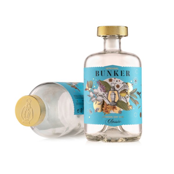Bunker London Dry Gin Classic 40% Vol., 70cl