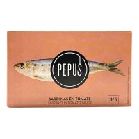 Sardinen in Tomatensauce Pepus 3/5, 125g