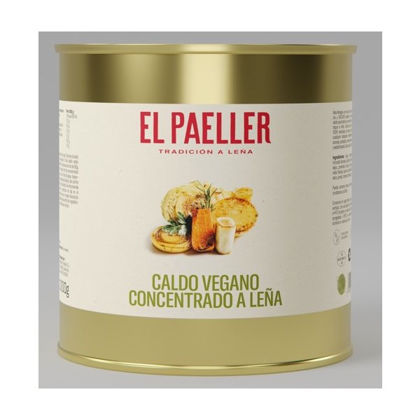 Caldo concentrado Paella Vegan konzentrierte Brühe El Paeller 3L