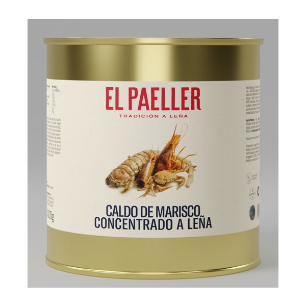 Caldo concentrado Paella Marisco konzentrierte Brühe El Paeller 3L