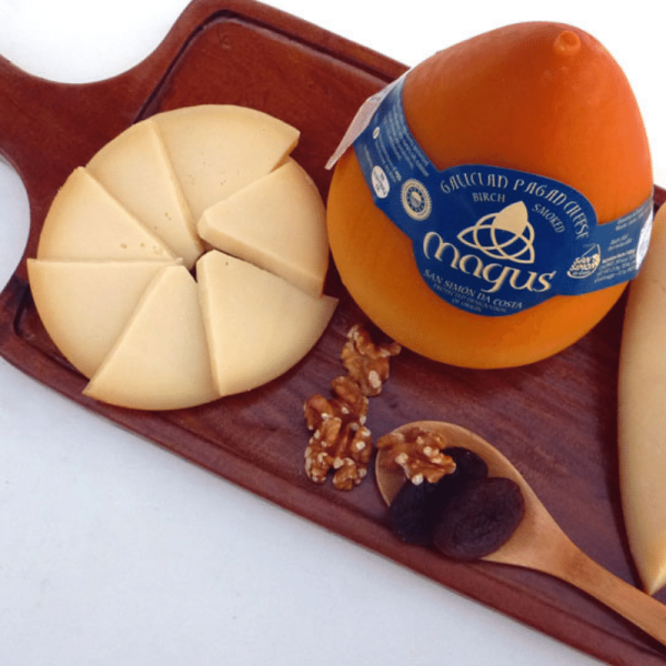 Geräucherter Käse Queso San Simon aus Kuhmilch, ca. 570g