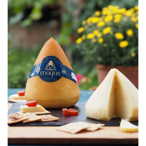 Geräucherter Käse Queso San Simon aus Kuhmilch, ca. 570g
