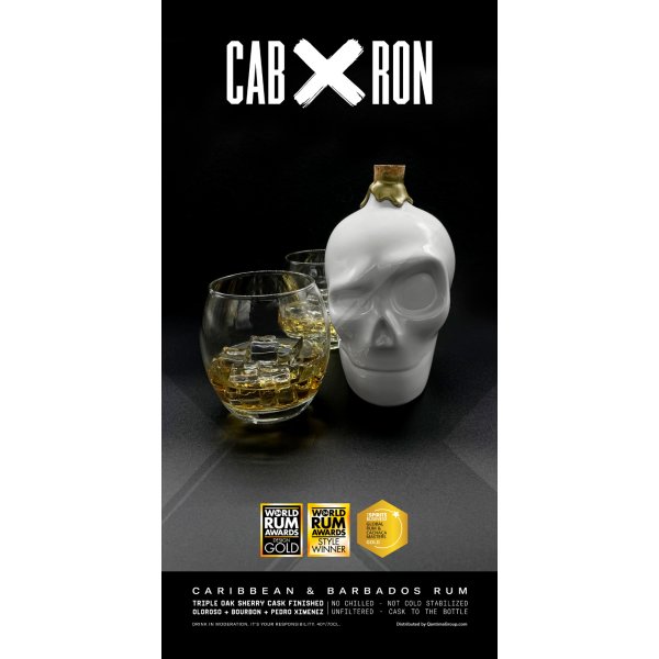 Rum CAB-RON Ron cabron 40% vol., 70cl