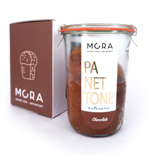 Panettone Mora Chocolate im Glas, 250g