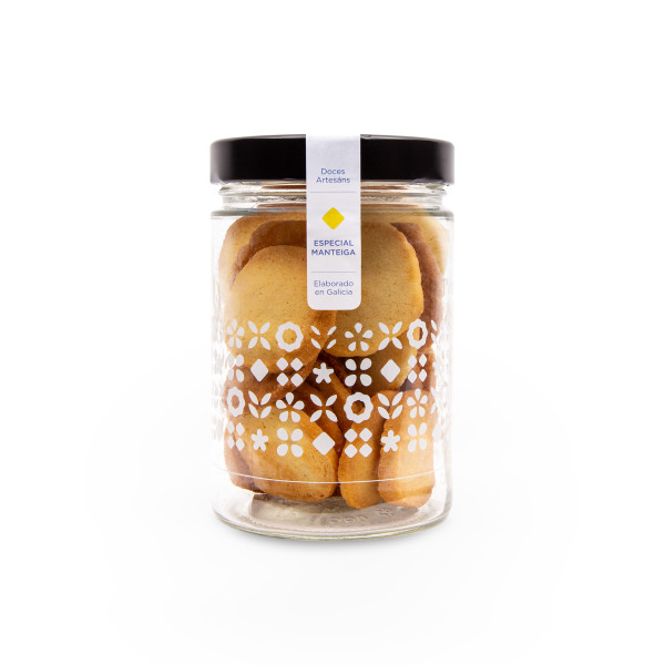 Cookie Perusinas Butter Glas 170g