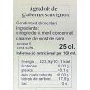 Essig - Vinagre Cabernet Sauvignon Gasull Glas, 1 Liter