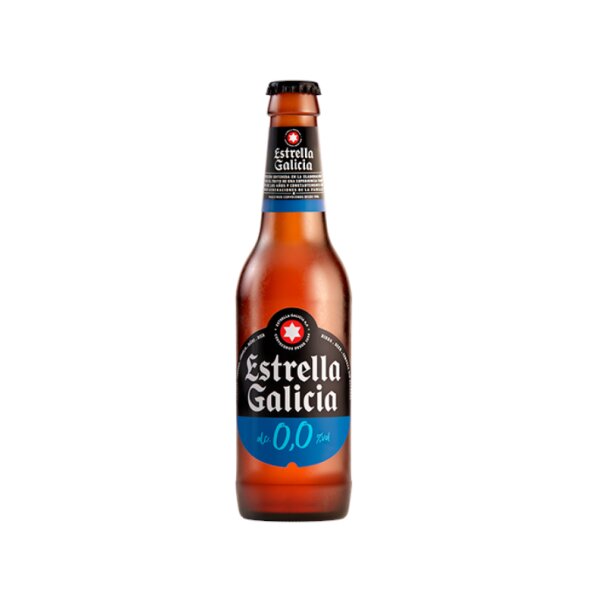 Bier Estrella Galicia 0,0% Alkoholfrei, 25cl