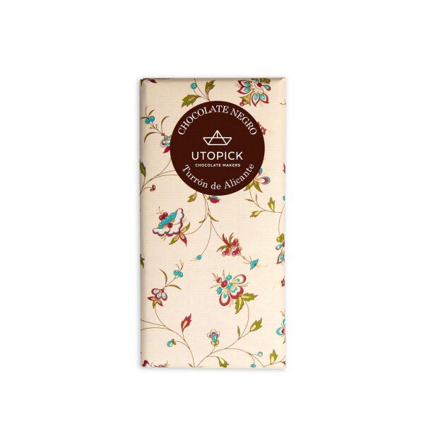 Milch-Schokolade mit Crunchy Nougat/Turron Duro Utopick, 80g