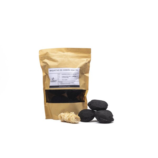 BBQ Kohle Briquette Kit Charcoal Kikirikit