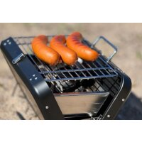 BBQ Mini Grill Yellow Kikirikit Inox
