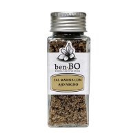 Meersalz mit schwarzer Knoblauch benBO 90g