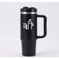 Thermobecher Schwarz Kikirikit