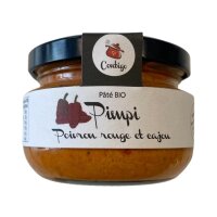Tapenade Pimpi, Pepperoni &amp; Cashew BIO, Contigo 120g