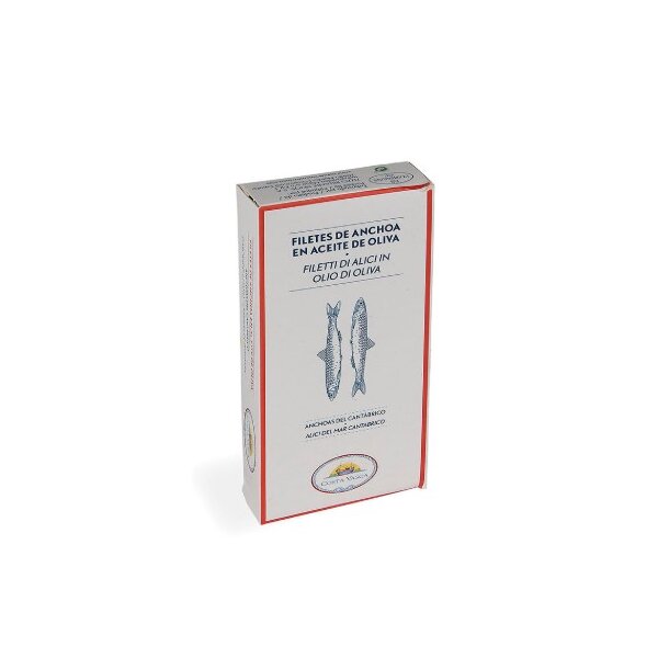 Anchoas / Anchovies Cantabrico 10/13 Filets Costa Vasca  (Dose), 50/29g