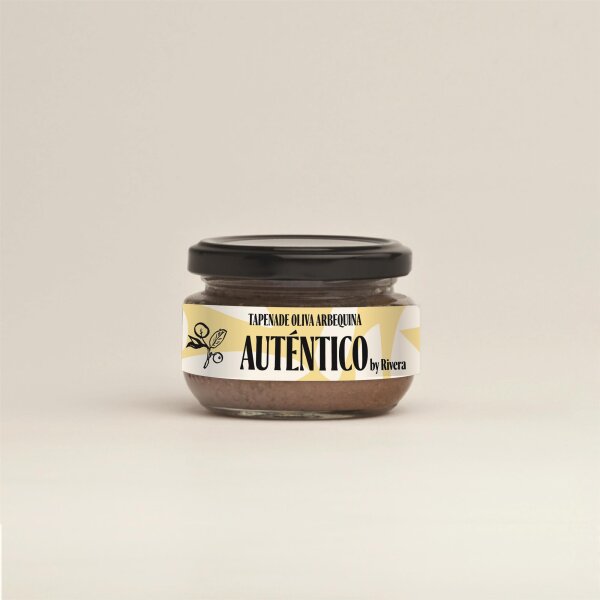 Olivenpaste Tapenade Arbequina AUTENTICO, 120g/110G
